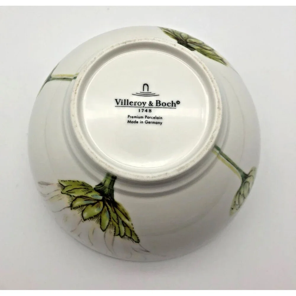 Villeroy & Boch Flora White Daisy Rice Bowl Germany 5.5